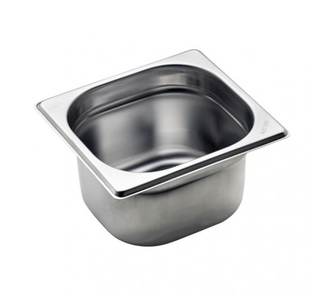 Bac gastronorme GN 1/6 - 100 en inox | REDFOX -...