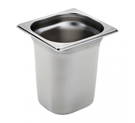 Bac gastronorme GN 1/6 - 200 en inox | REDFOX -...