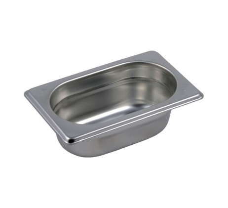 Bac gastronorme GN 1/9 - 65 en inox | REDFOX -...