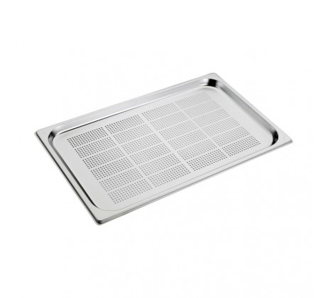 Bac gastronorme perforé GN 1/1 - 20 en inox |...