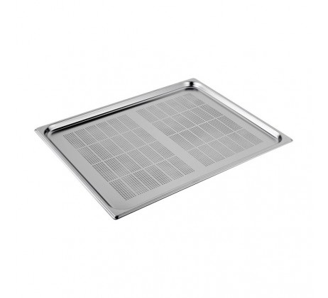 Bac gastronorme perforé GN 2/1 - 20 en inox |...