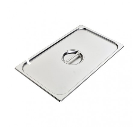 Couvercle GN 1/1 ouverture pour louche inox |...