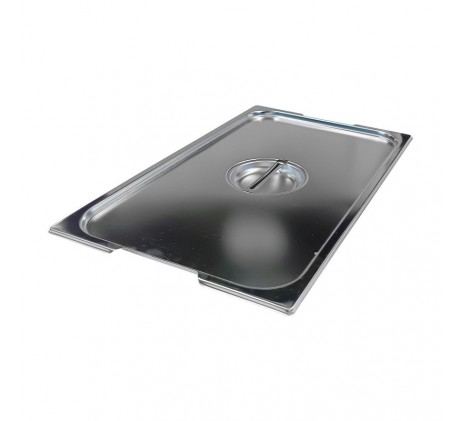 Couvercle GN 1/1 poignées escamontables inox |...