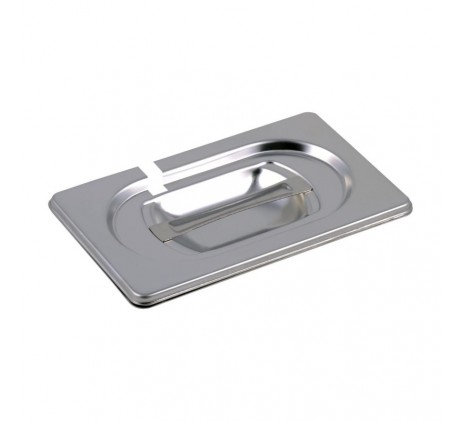 Couvercle GN 1/9 ouverture pour louche inox |...
