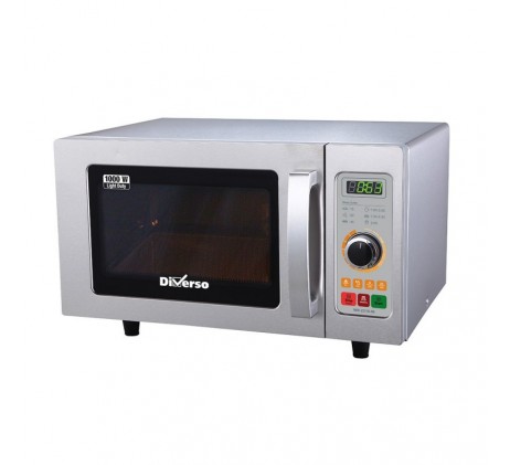 Four micro-ondes en inox,1000 W. (25 Lt),...