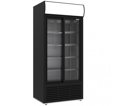 Vitrine ventilée positive, 783 litres, 2 portes...
