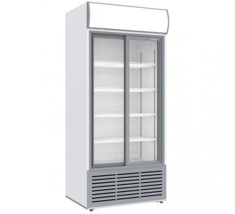 Vitrine ventilée positive, 783 litres, 2 portes...