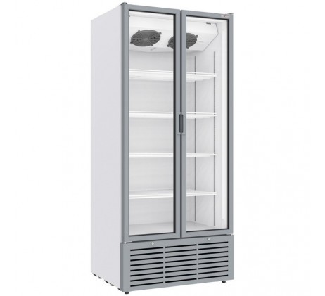 Vitrine ventilée positive 804 litres, 2 portes...