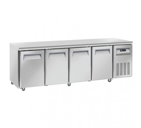 Table frigorifique, ventilé, 4 portes GN 1/1,...