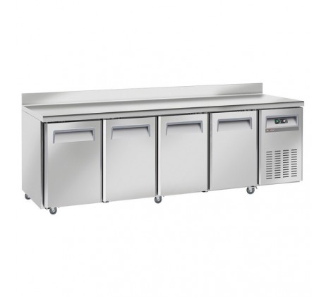 Table frigorifique, ventilé, 4 portes GN 1/1,...
