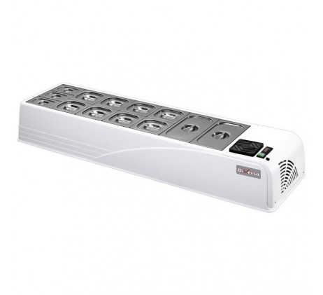 Structure frigorifique 7 GN 1/3 h150 mm -...