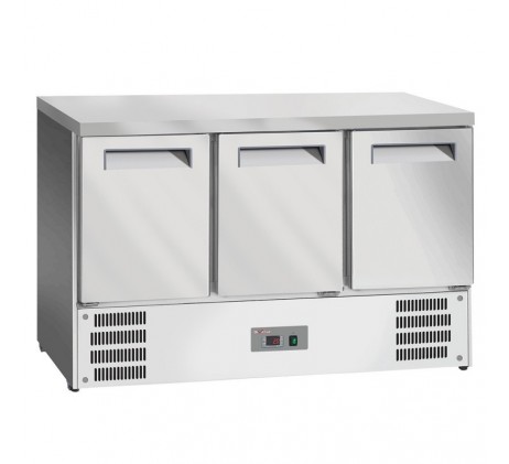 Table frigorifique, 3 portes GN 1/1 -...