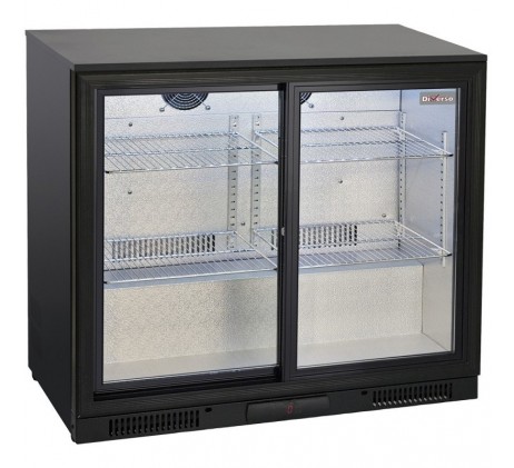 Refroidisseur de bouteilles ventilé, 2 portes...