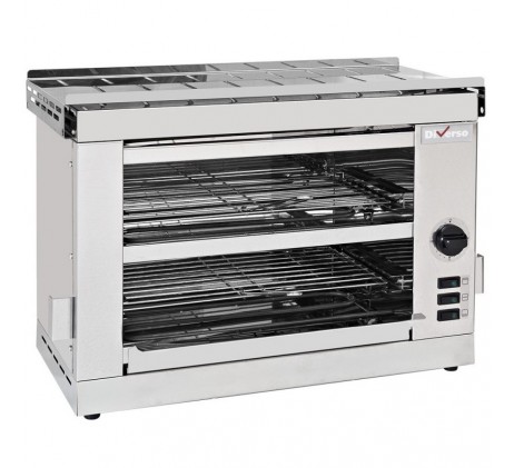 Toaster-salamandre 2 étages, avec minuterie -...
