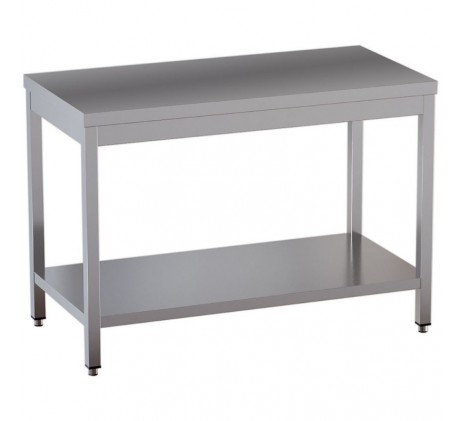 Table de travail ECO avec tablette inférieure -...
