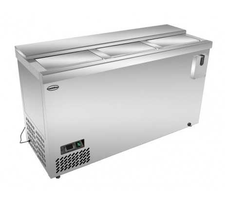Conservateur de bouteilles inox 612l