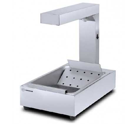 Chauffe frites portable en inox 1 Zone de...