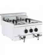 Friteuse Électrique Profondeur 90 cm – Matériel de Restauration Pro Snack & Food Truck